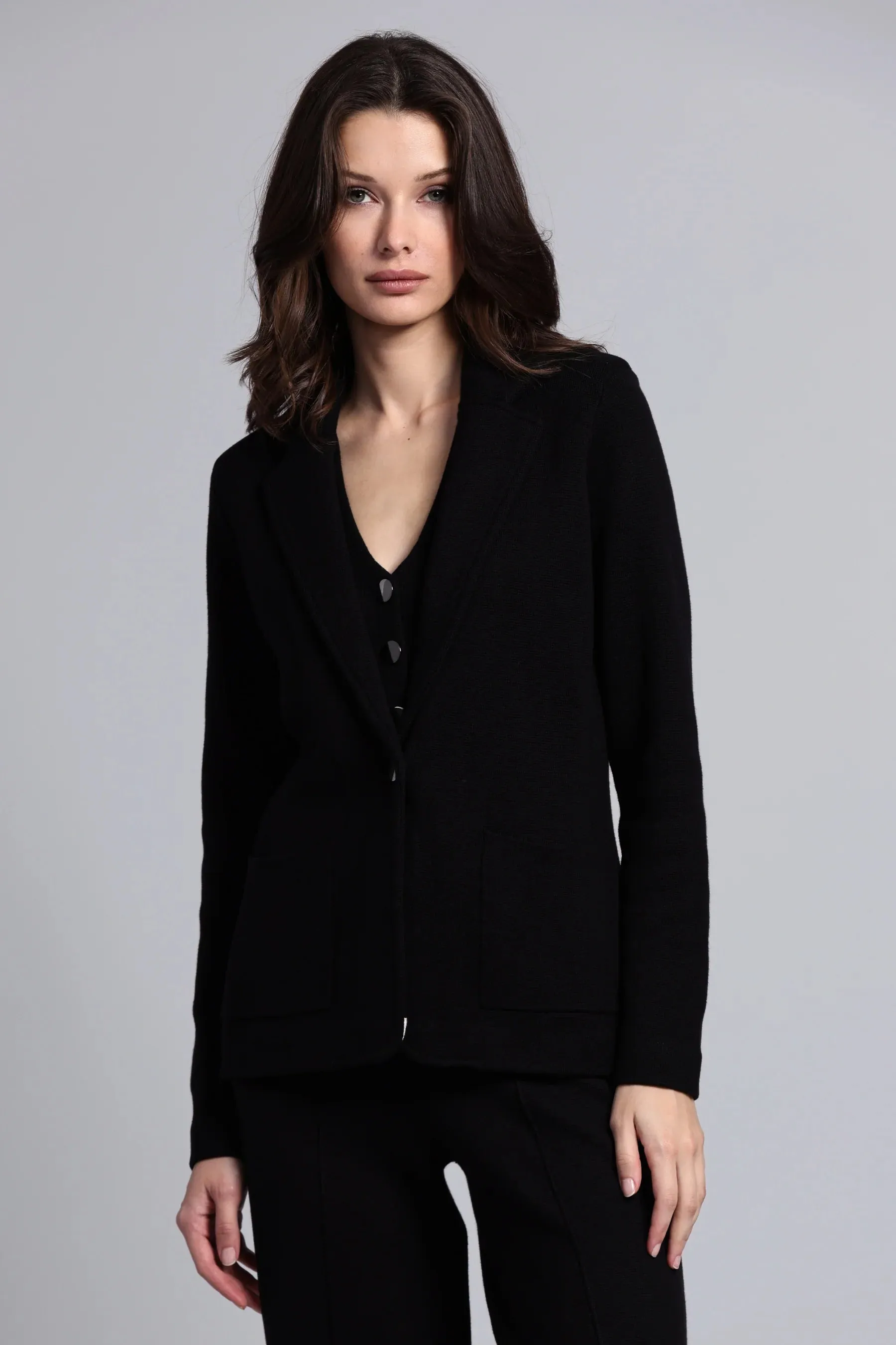 Minnie Rose Fitted Blazer