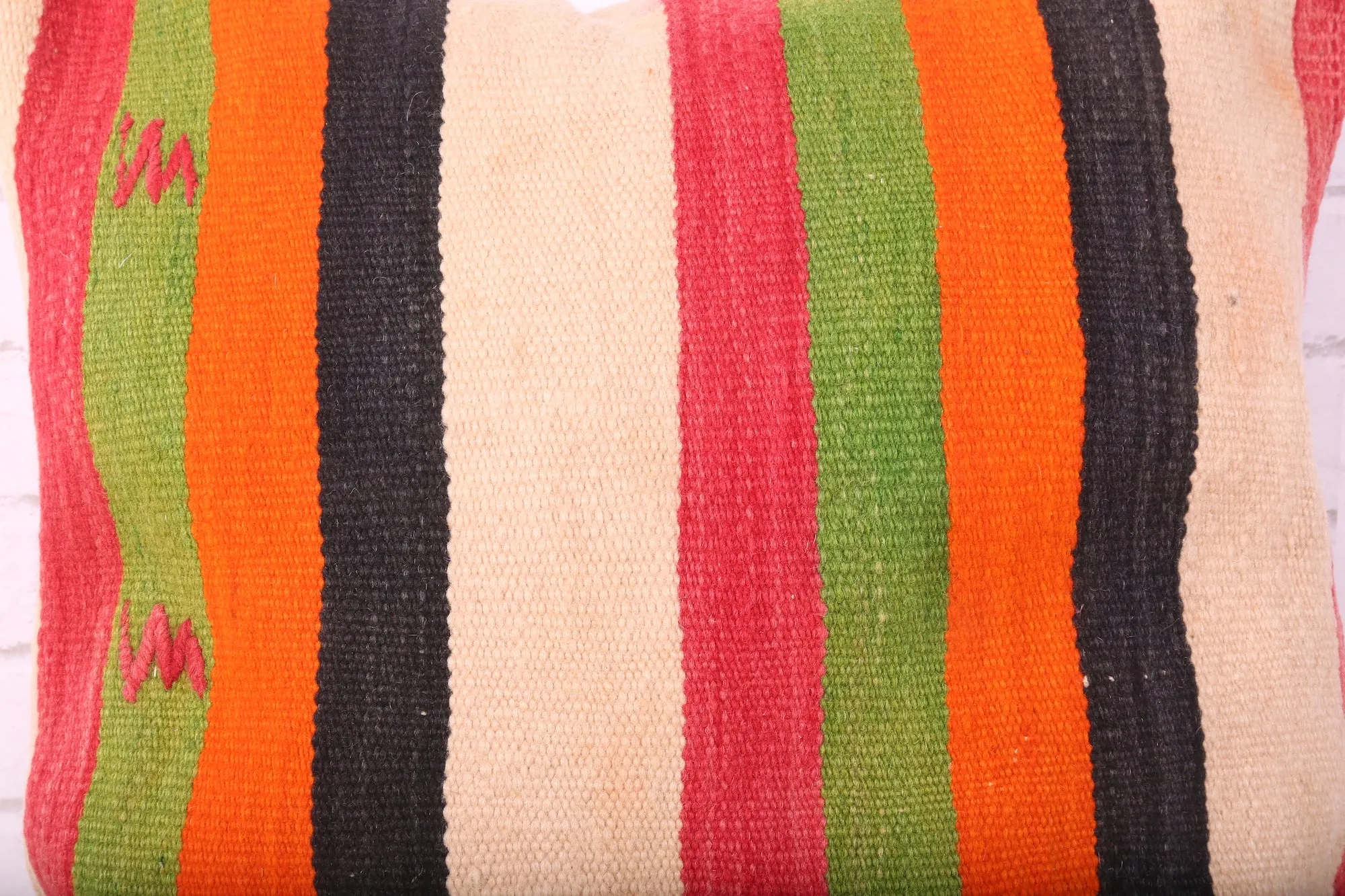 Moroccan Striped Cushion 19.6 inches X 20.4 inches