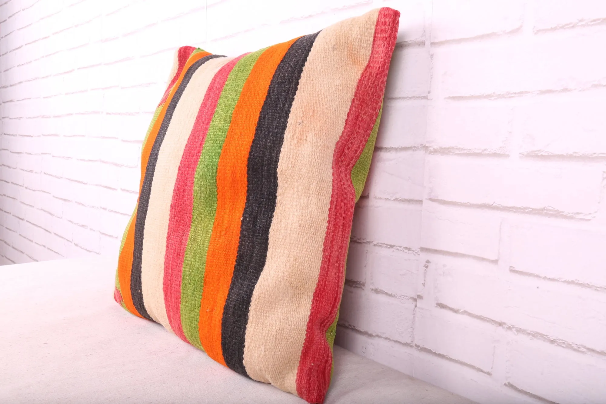 Moroccan Striped Cushion 19.6 inches X 20.4 inches
