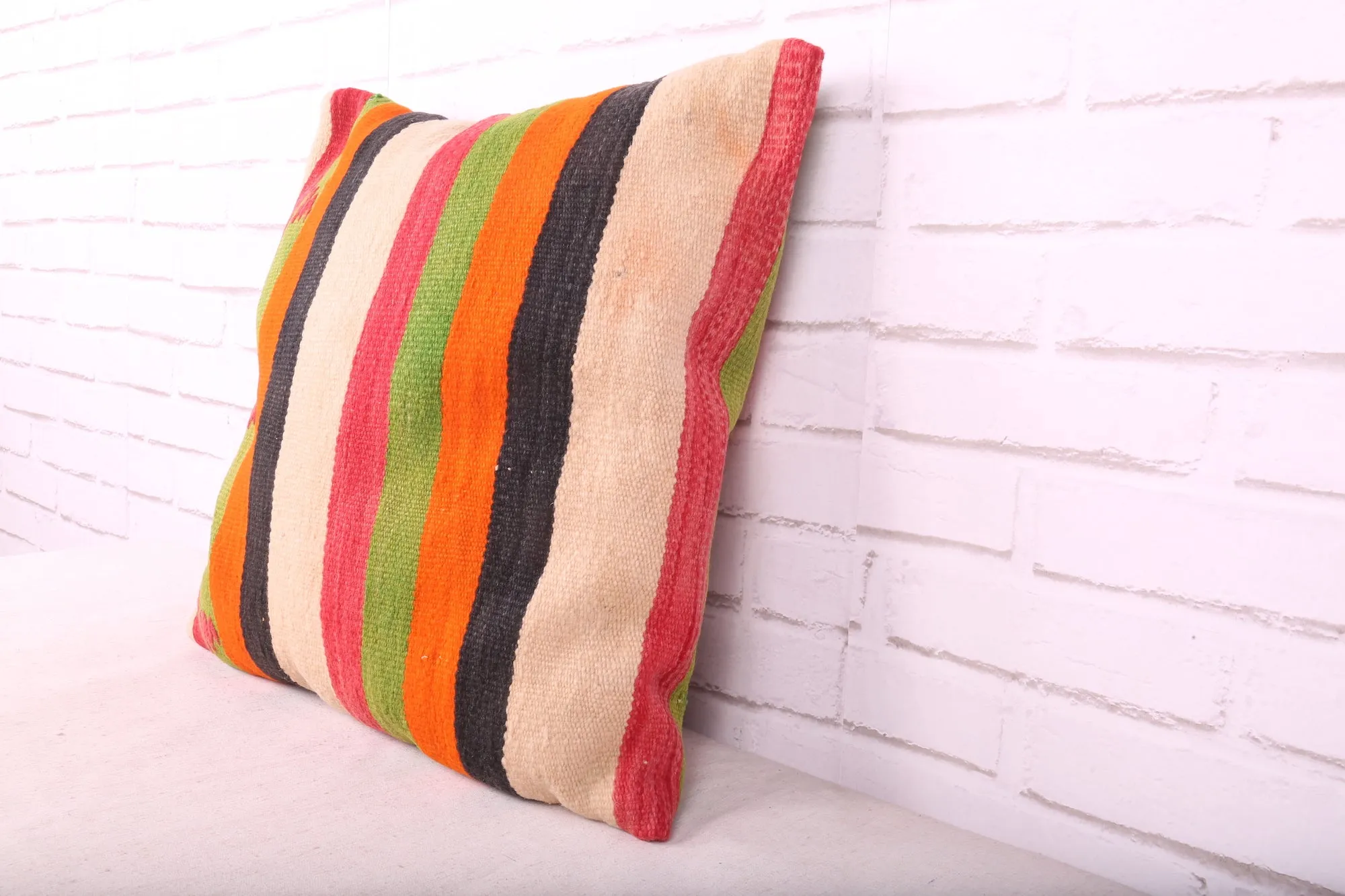 Moroccan Striped Cushion 19.6 inches X 20.4 inches