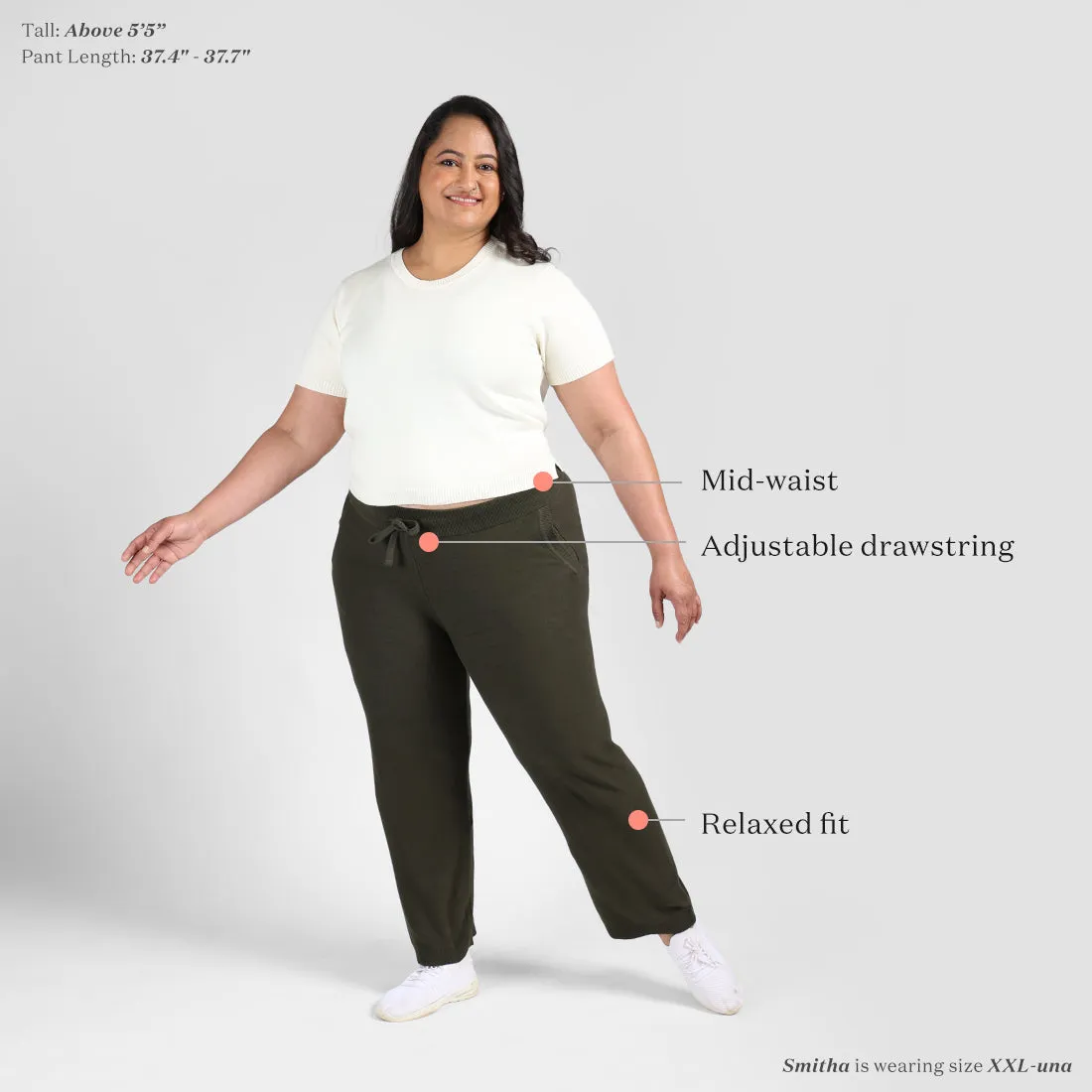Move All Day Cotton Wide Pants - Tall