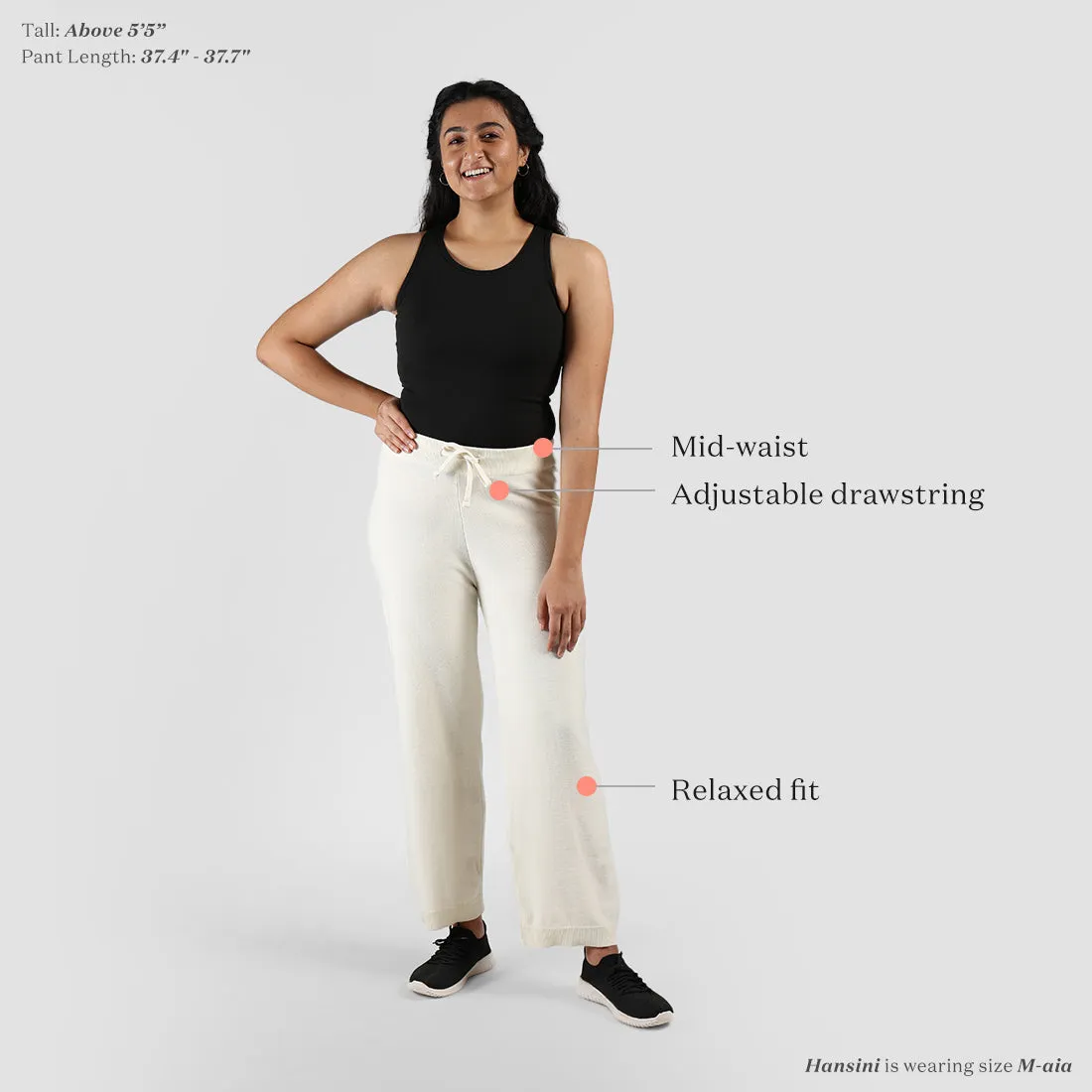 Move All Day Cotton Wide Pants - Tall