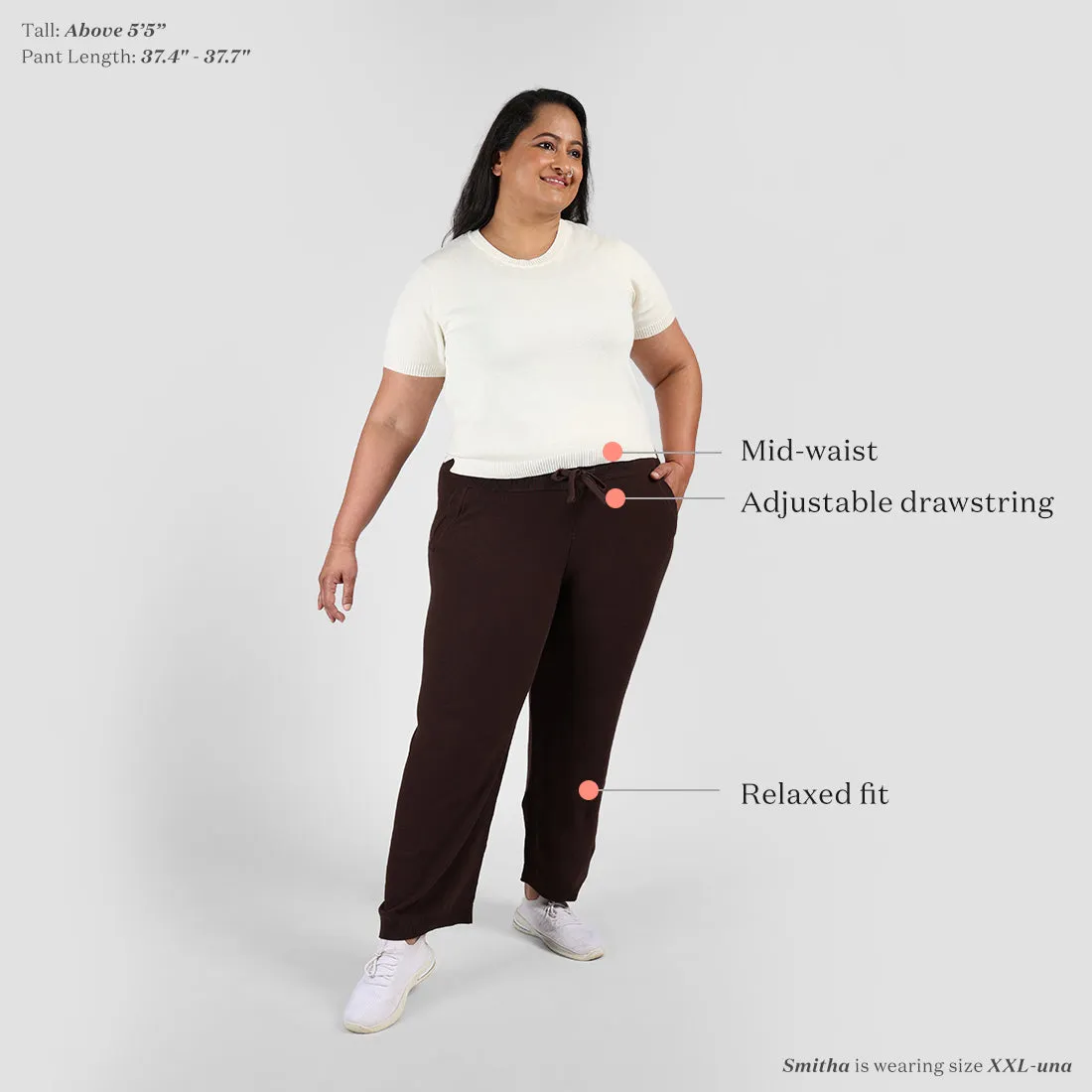 Move All Day Cotton Wide Pants - Tall