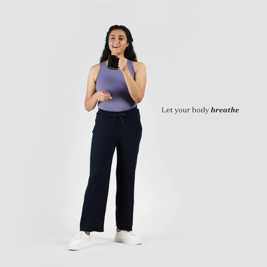 Move All Day Cotton Wide Pants - Tall