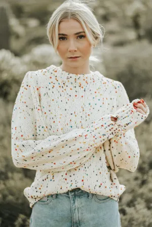 Multi Dot Sweater