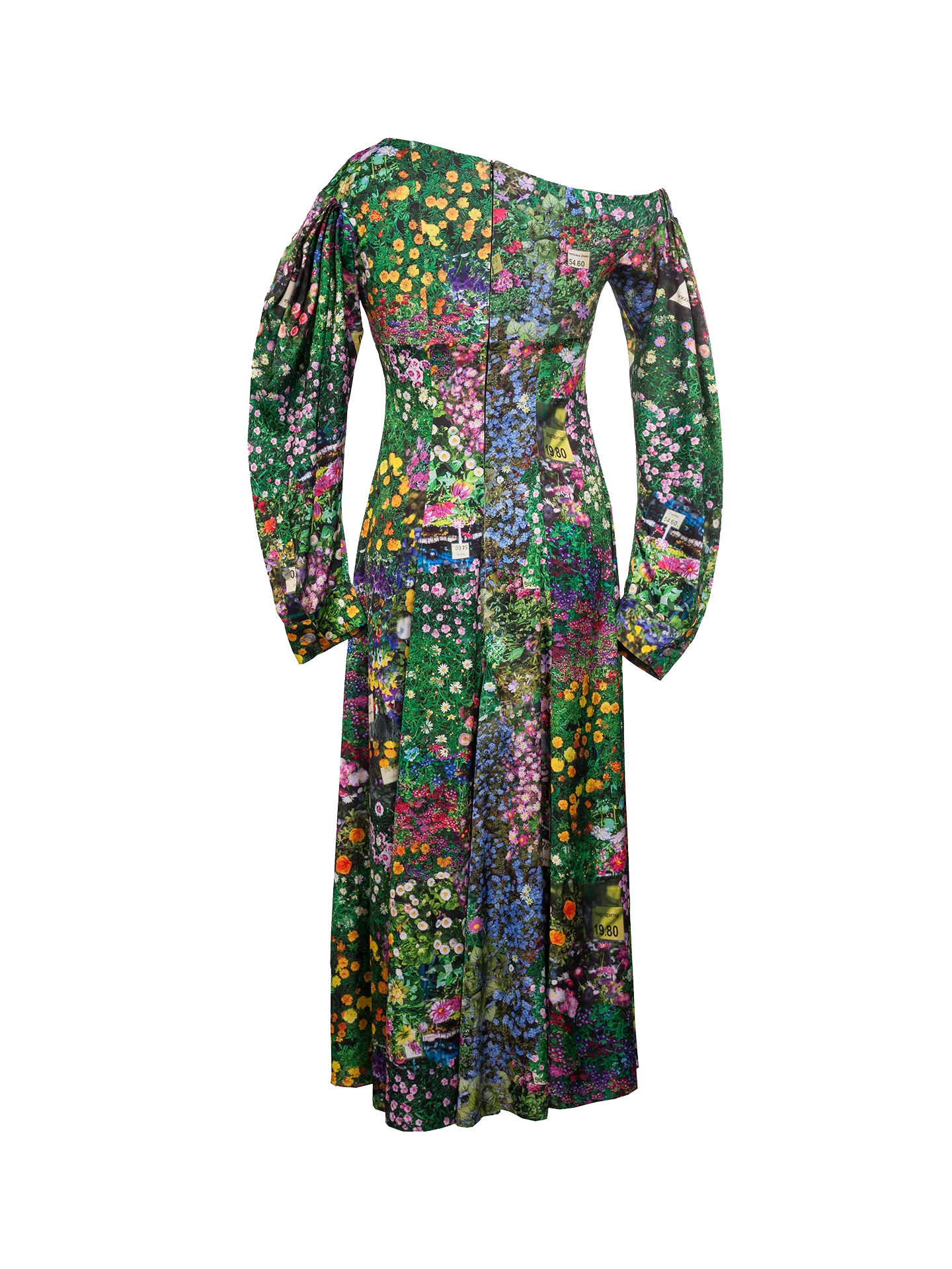 Multicolour Printed Maxi Dress