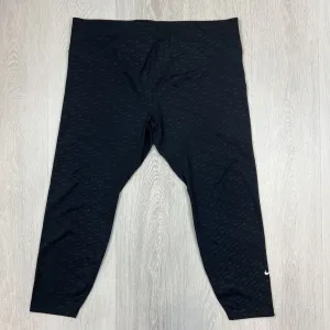 Nike Womens Dri-Fit Cropped Leggings Size 2XL