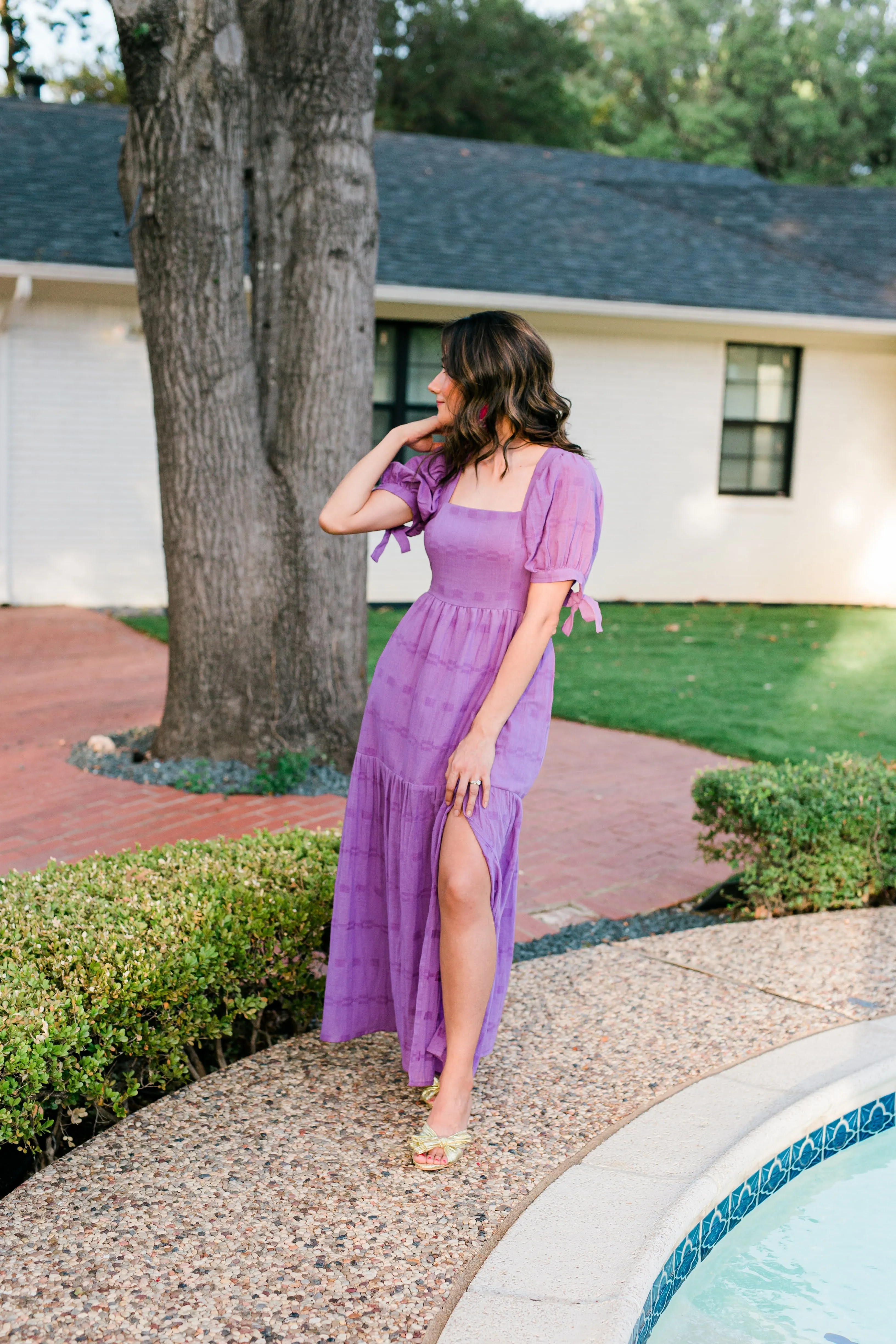 Nina Dress in Iris