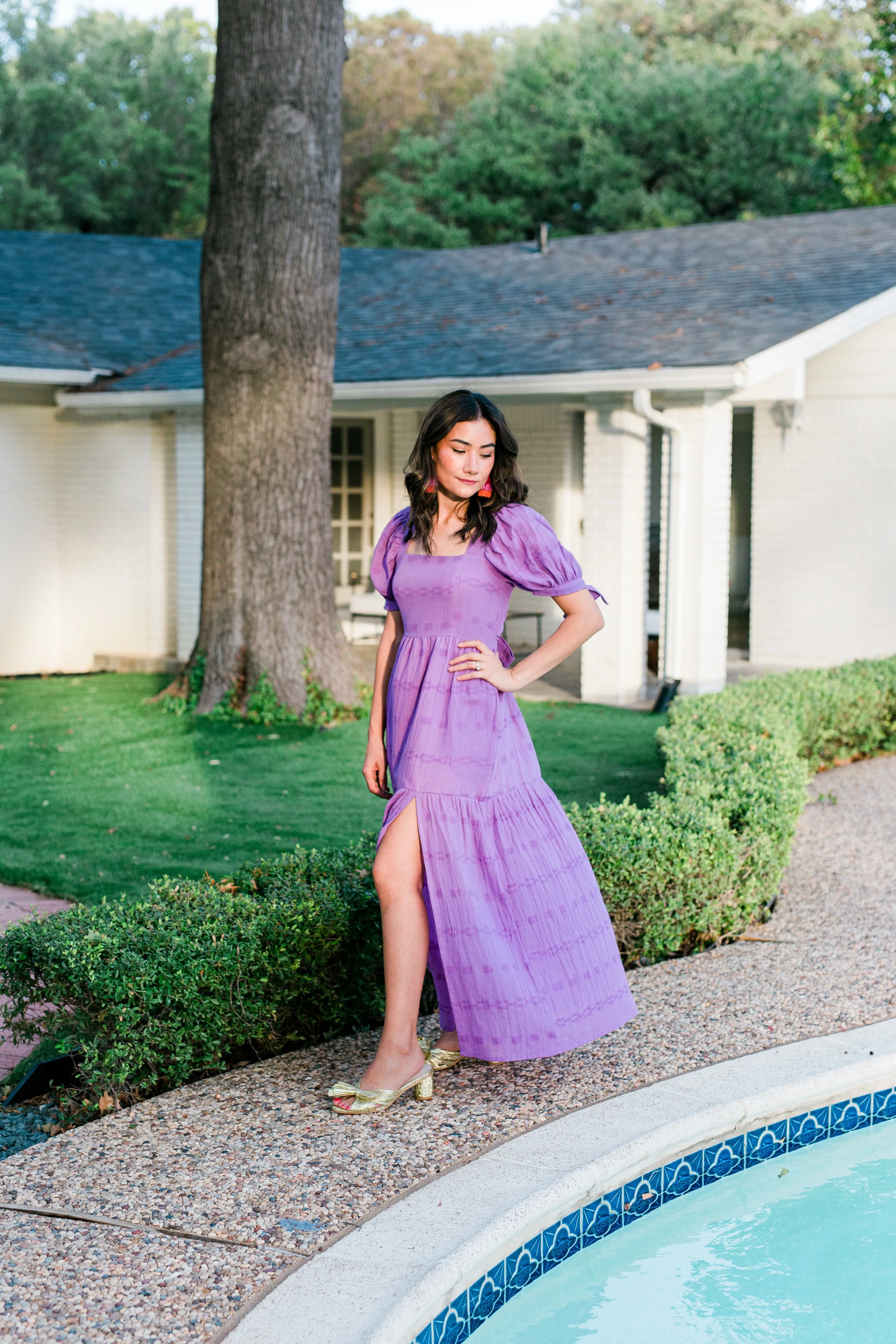 Nina Dress in Iris