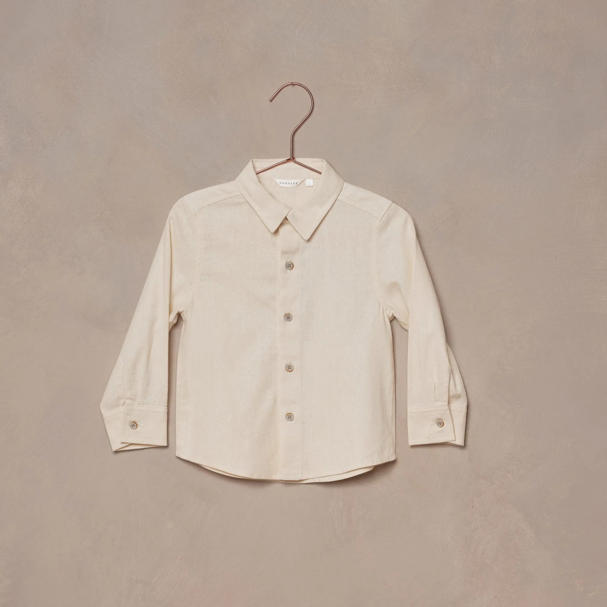 Noralee Harrison Button Down - Natural