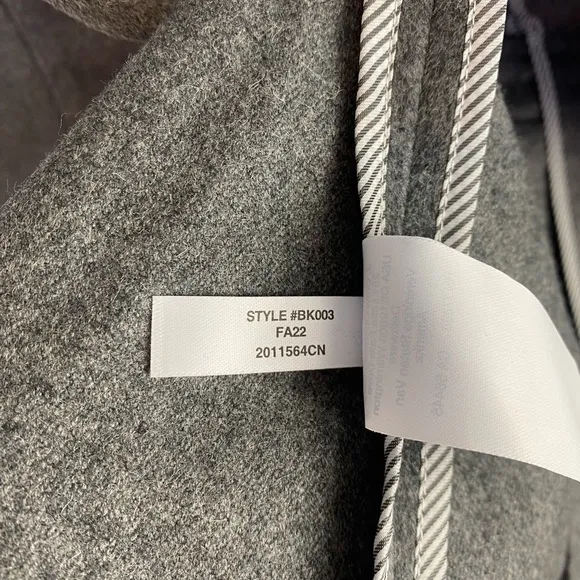 NWOT J. Crew Devon wool blend blazer in drapey flannel Size 14 Heather G…