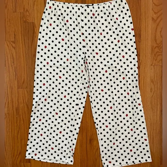 NWT Kate Spade 2PC Ladybug Polka Dots Pajama Sets S, M, XL