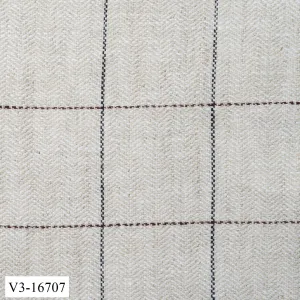 Off White with Dark Windowpane Jacket