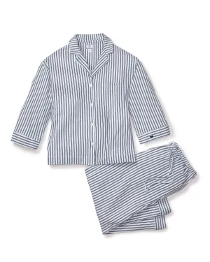 Olivia Wide Leg Pima Pajama Set