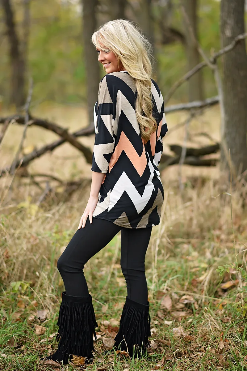 Open Season Tunic Top
