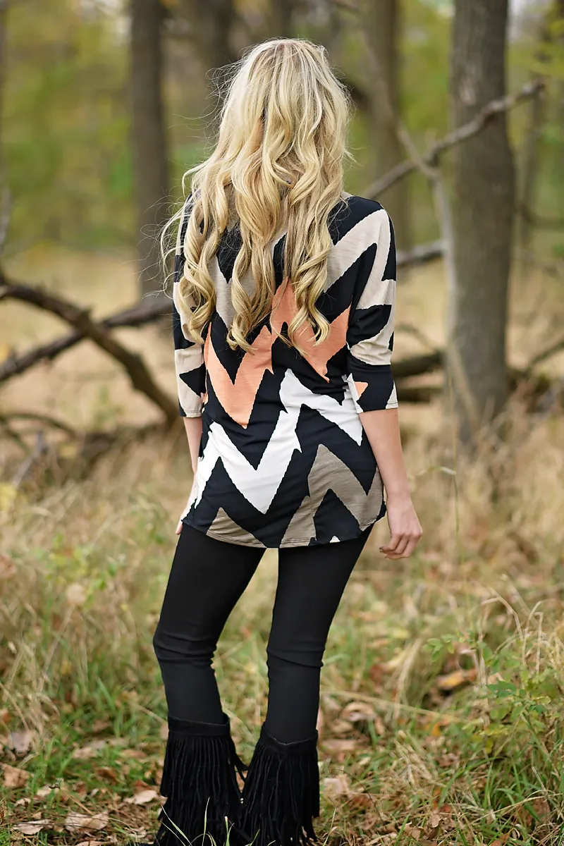 Open Season Tunic Top