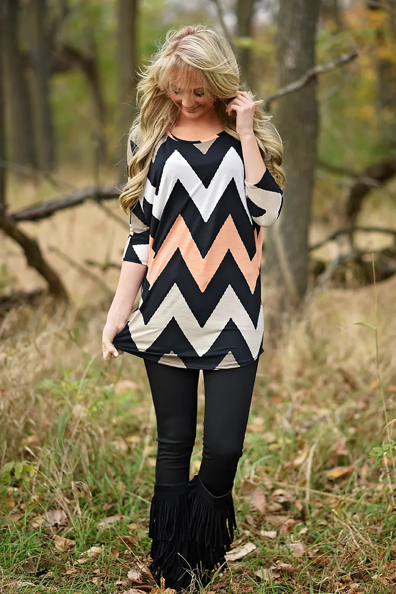 Open Season Tunic Top
