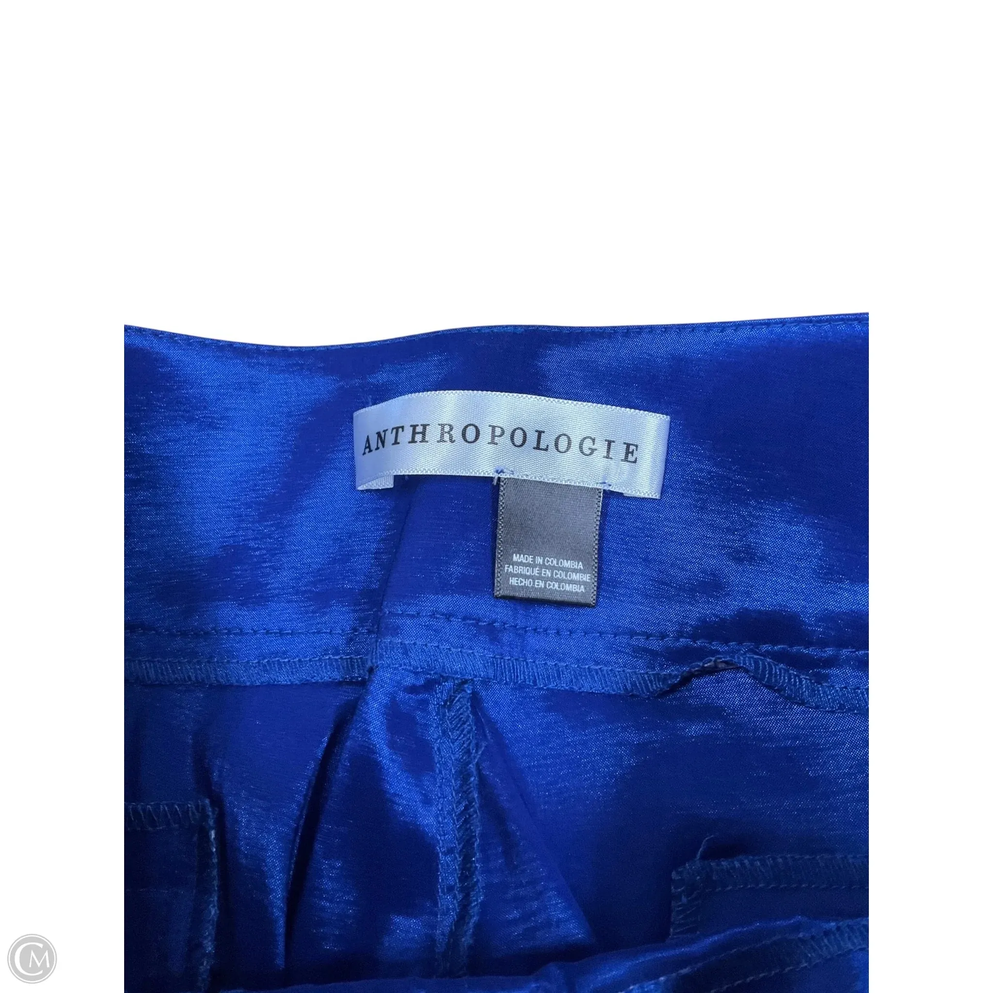 Pants Wide Leg By Anthropologie In Blue, Size: 10