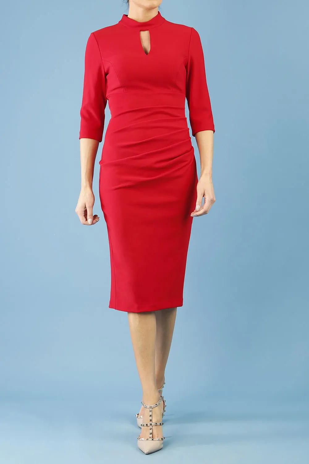 Pinhoe Keyhole Pencil Dress