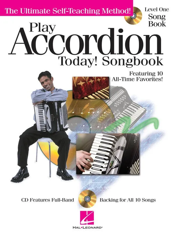 PLAY ACCORDION TODAY SONGBOOK LEV 1 BK/CD