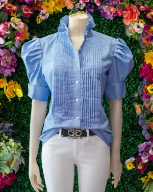 Pleated Tuxedo Ruffles