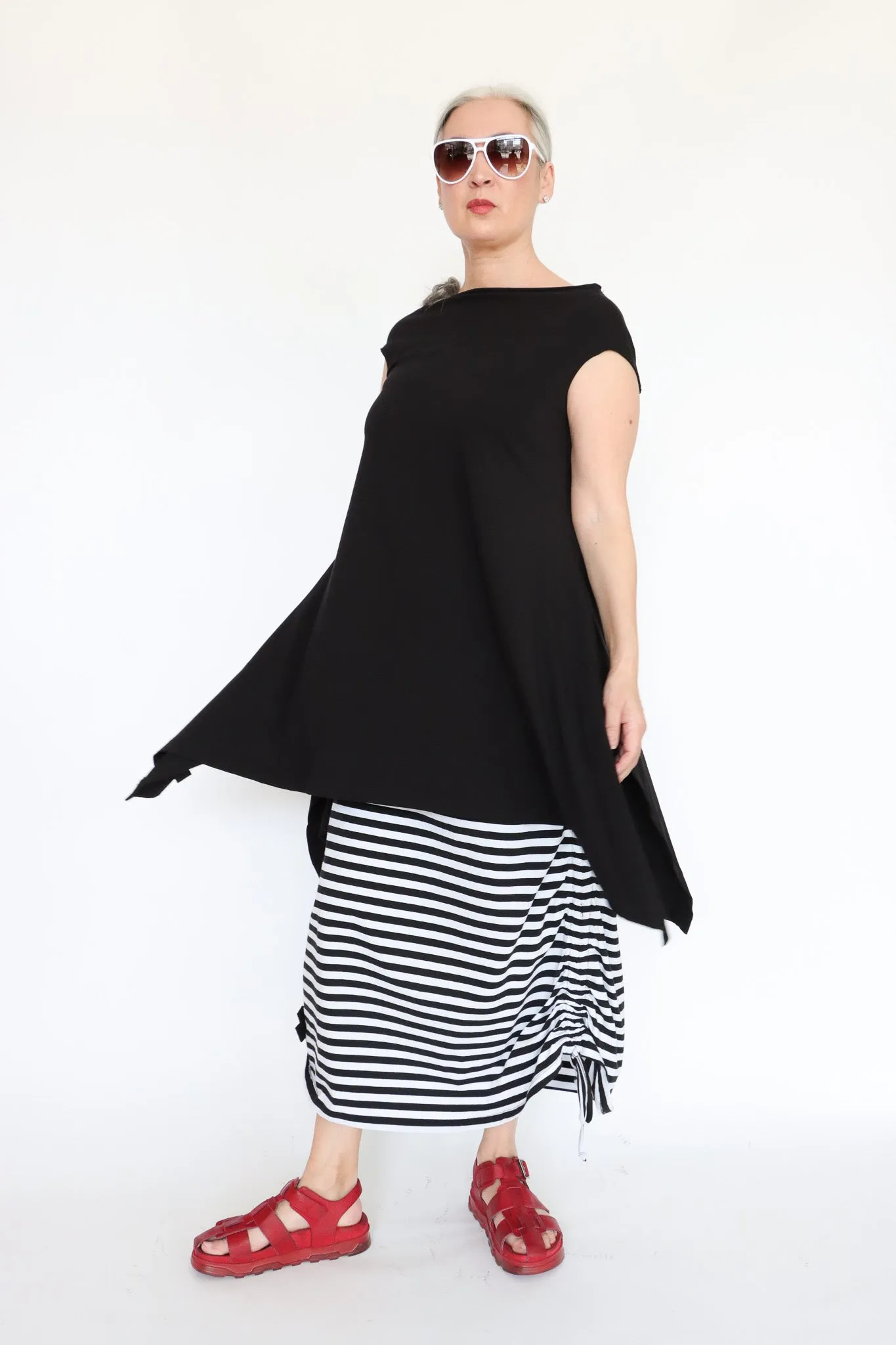 PLUSLAVIE PLÜ Black Bat Top