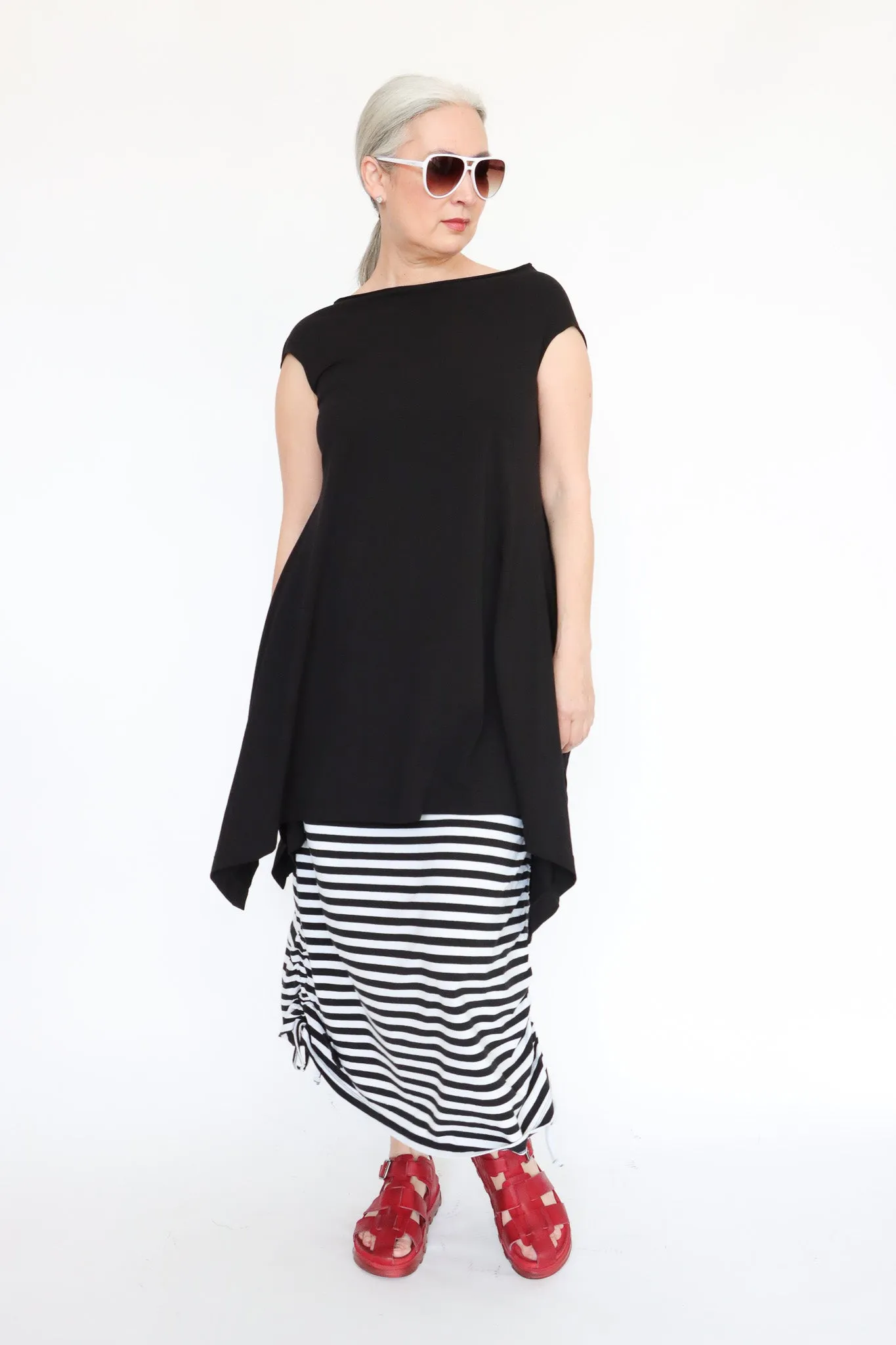 PLUSLAVIE PLÜ Black Bat Top