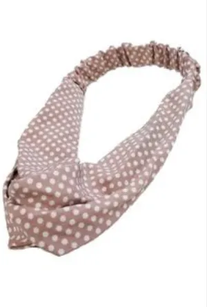 Polka dot headband