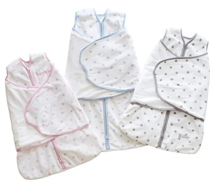 Polka-dot Swaddle Blanket
