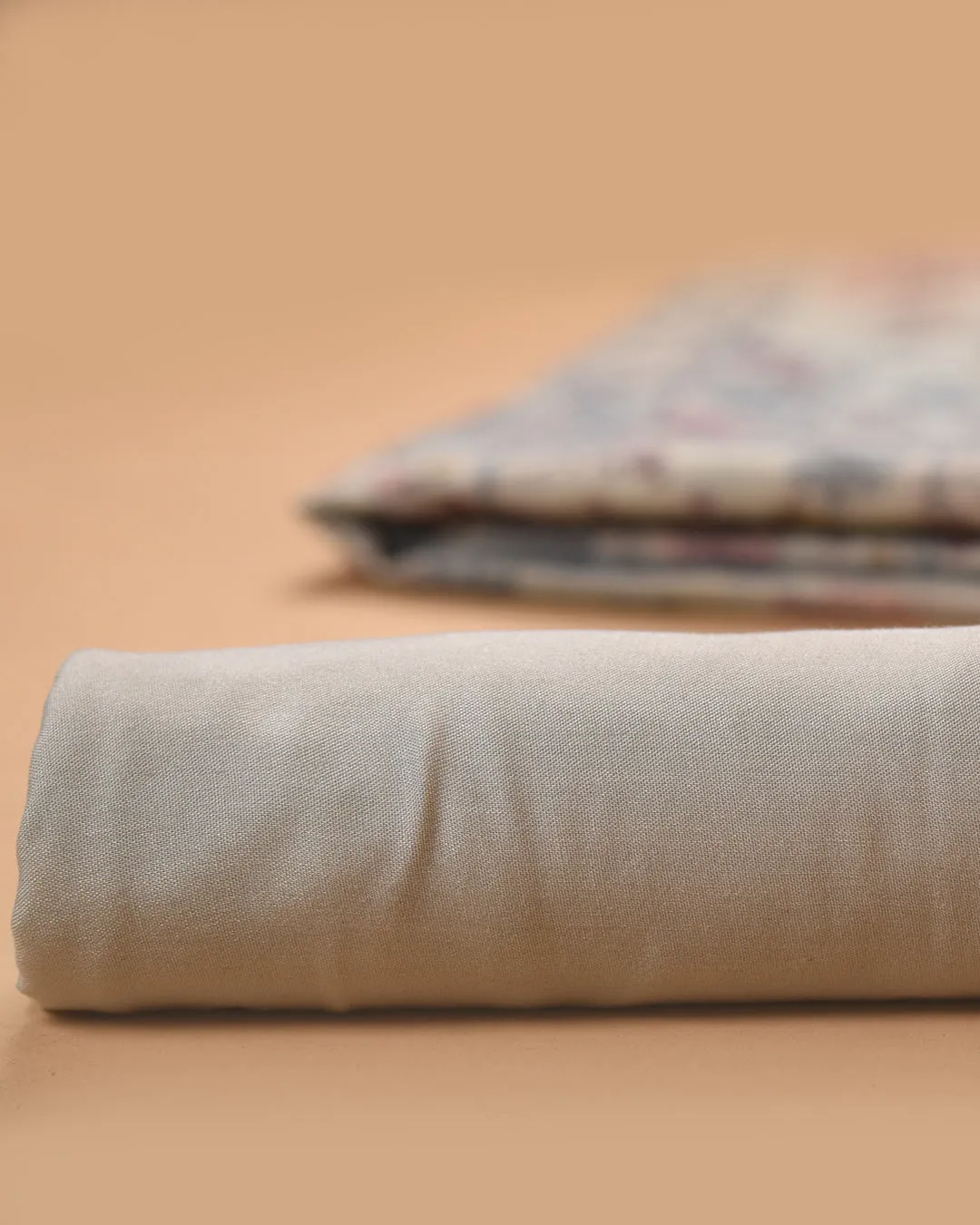Powder Blue Linen Tissue Blend Printed With Embroidery Unstitched Suit Fabric Set With Linen Tissue Blend Dupatta
