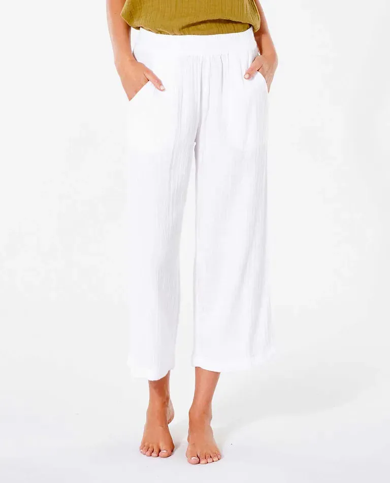 Premium Surf Beach Pant White