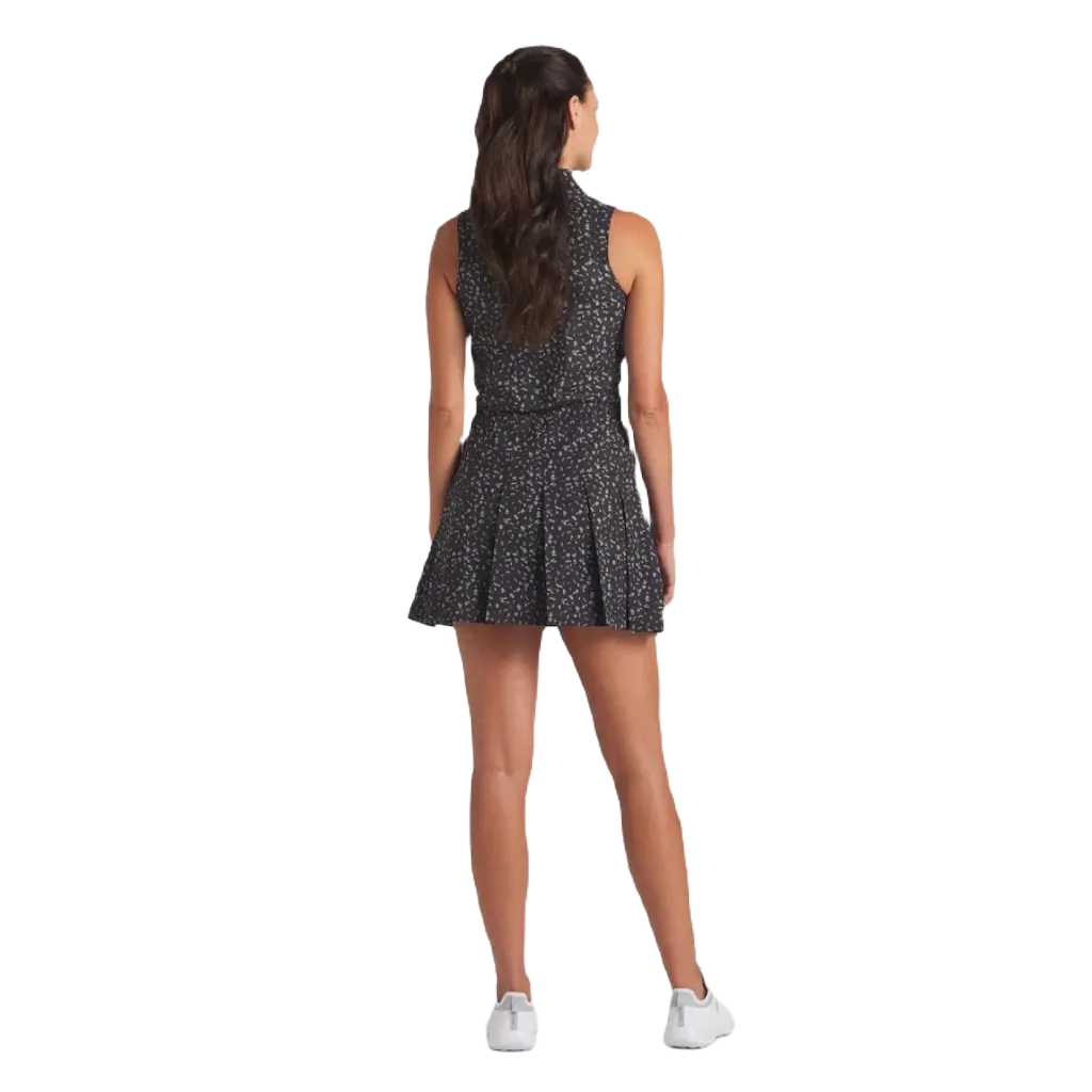 Puma Ladies Leopard Pleated Golf Dress