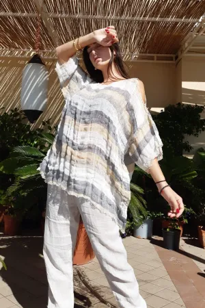Pure Italian Linen Positano Tunic