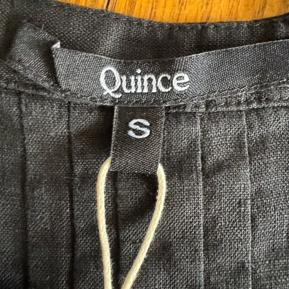 Quince linen dress NWT