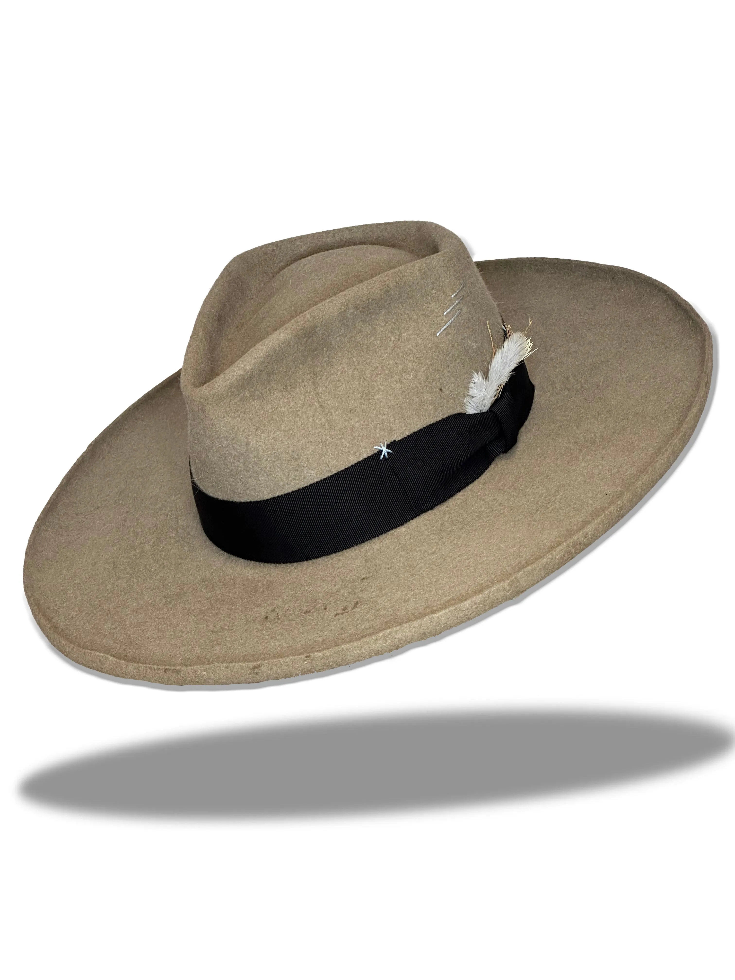 "Flowery Branch" Fur Felt Hat
