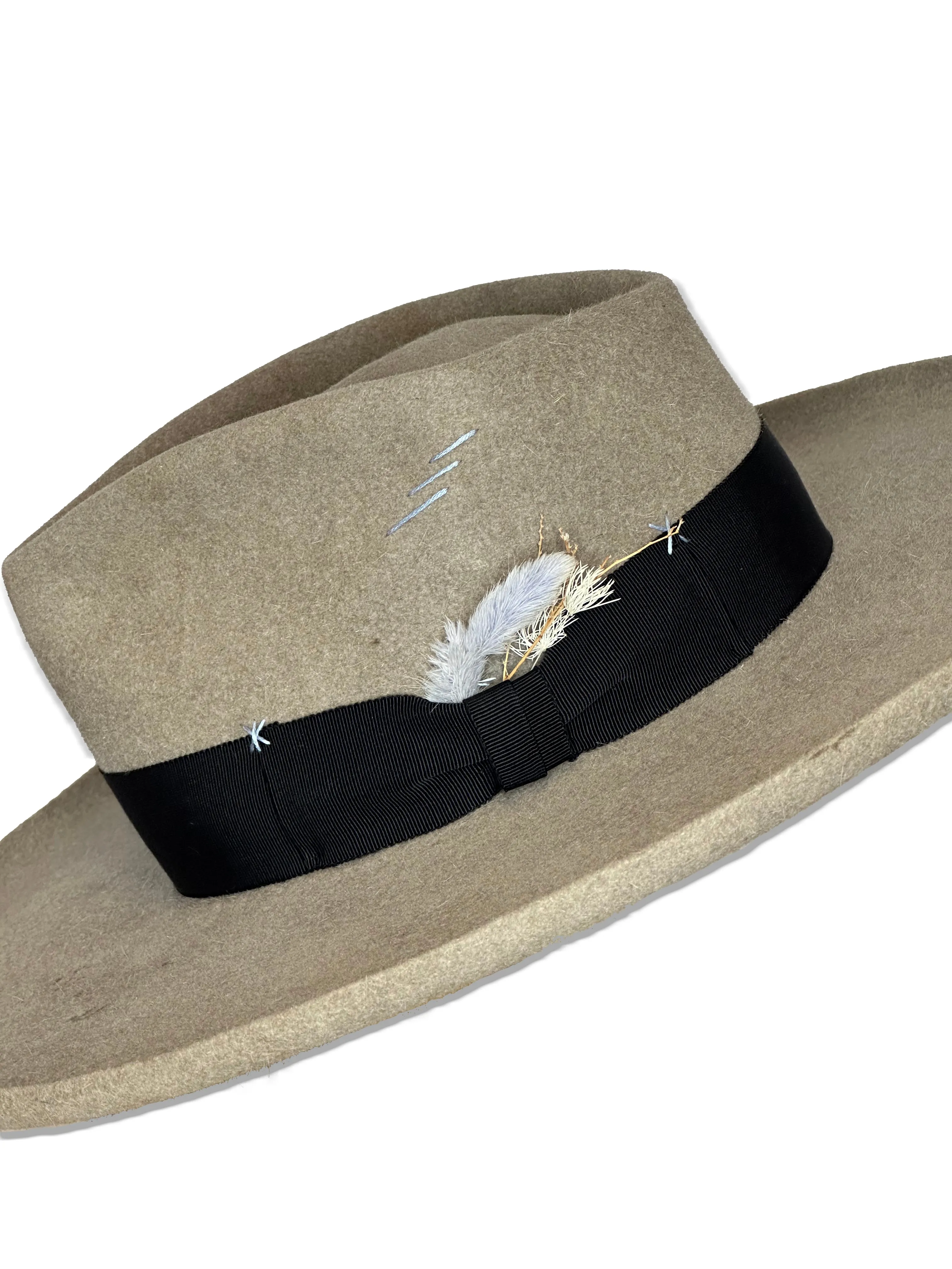 "Flowery Branch" Fur Felt Hat