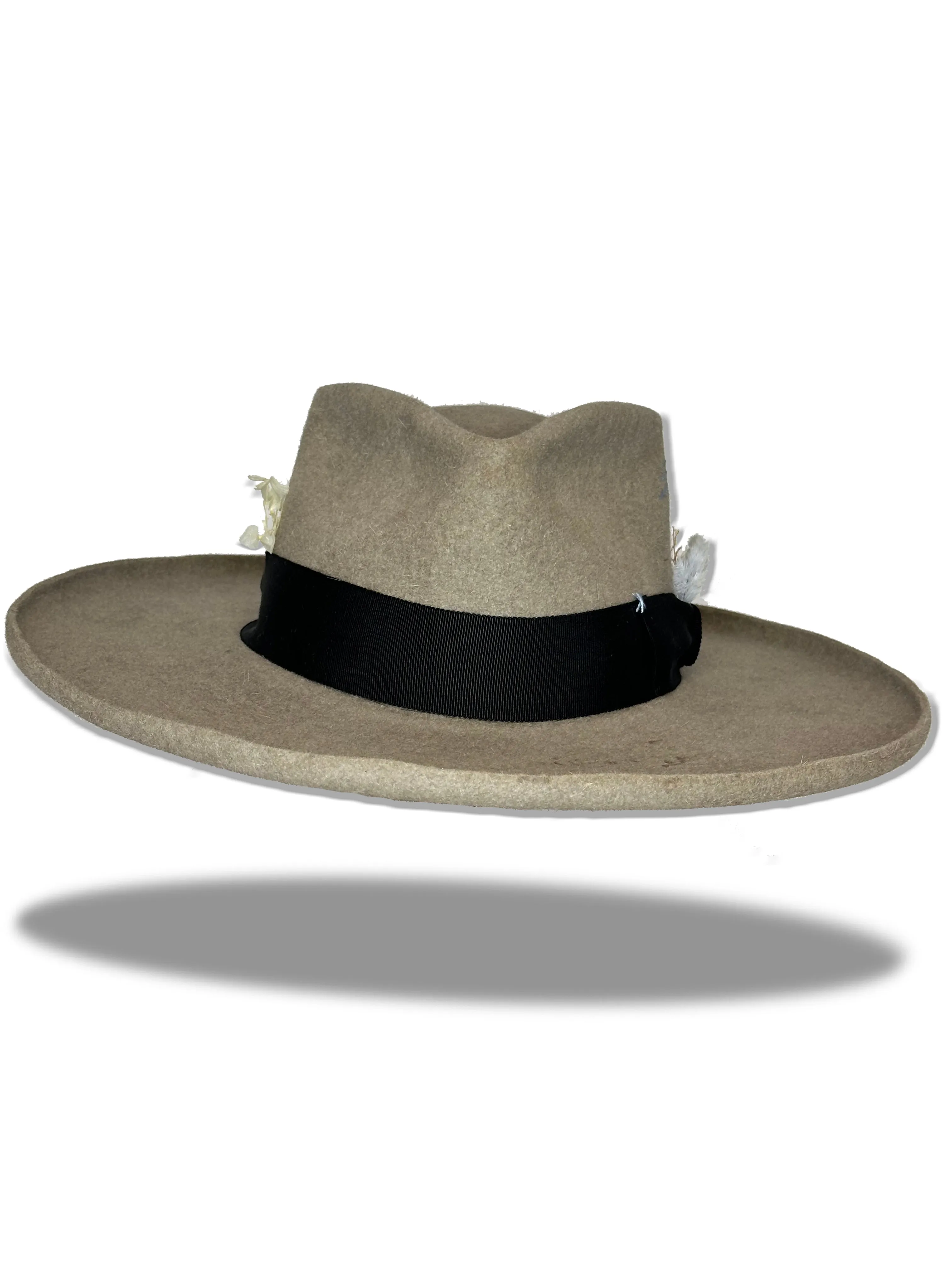 "Flowery Branch" Fur Felt Hat