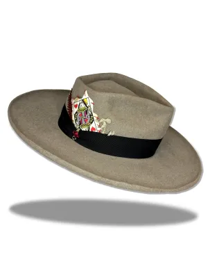 "Flowery Branch" Fur Felt Hat