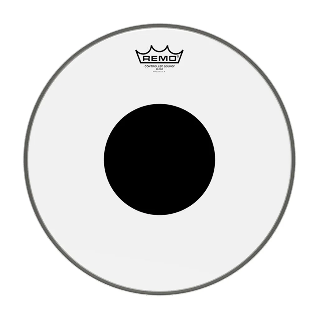 Remo 12" Control Sound Clear Black Dot