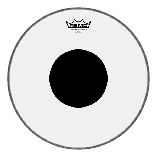 Remo Controlled Sound Clear Black Dot Drum Head