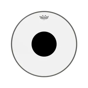 Remo CS-0318-10 18inch Batter Controlled Sound Clear Black Dot Top Drum Head