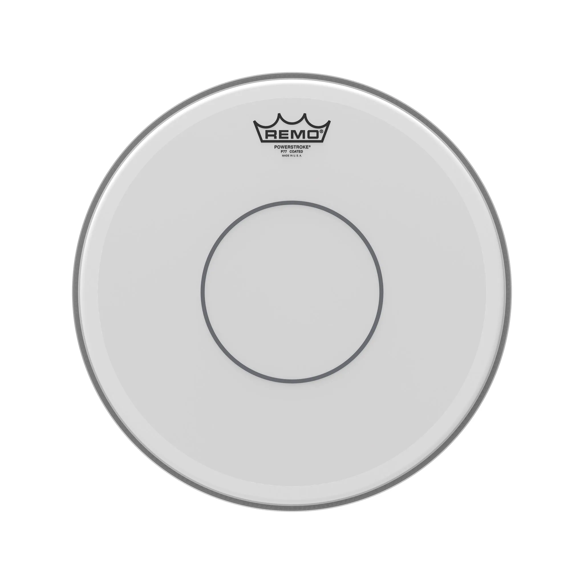 Remo P7-0114-C2 14inch Powerstroke 77 Coated Batter Drum Head w/Top Clear Dot