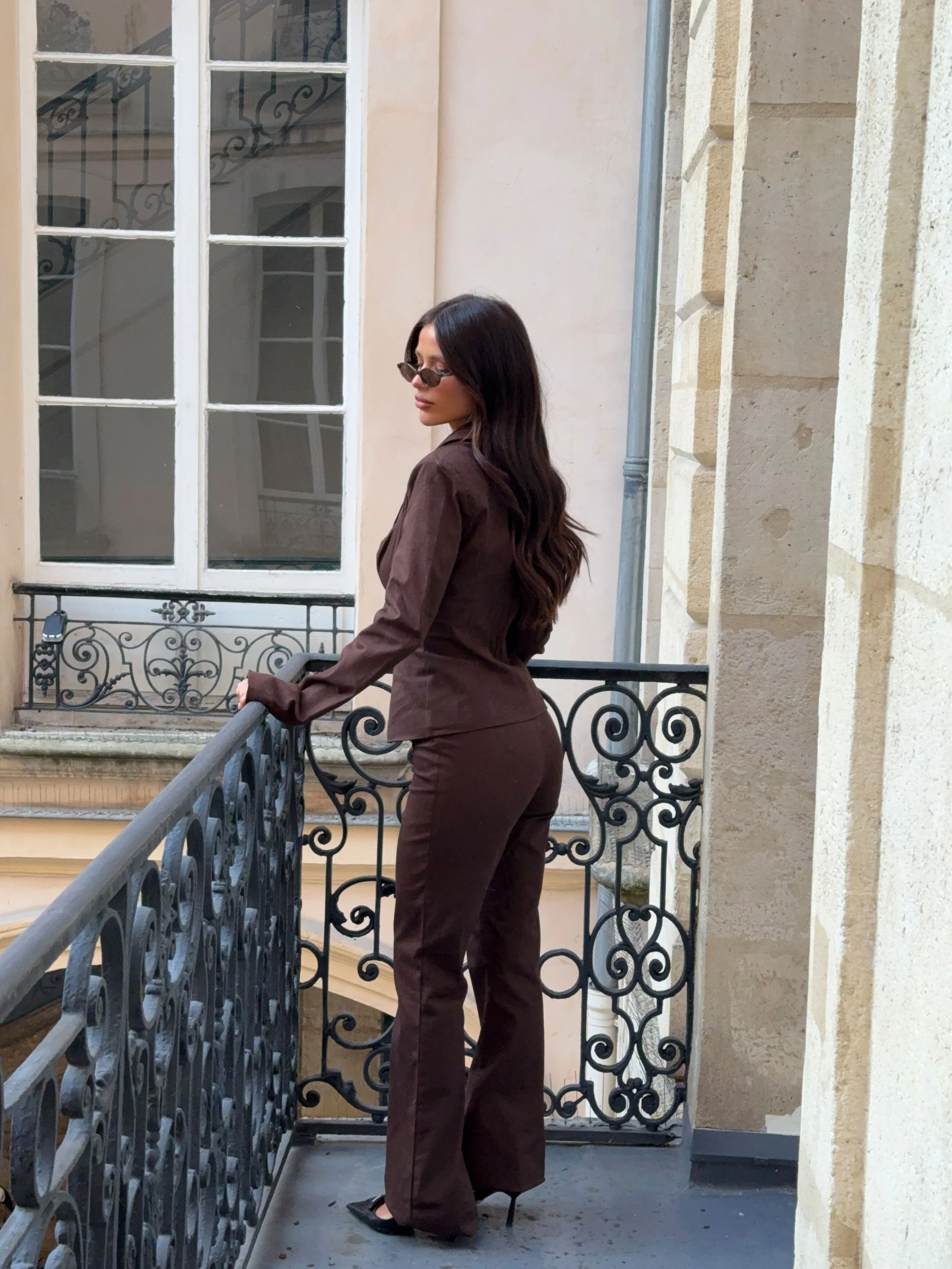 ROWE BLAZER CHOCOLATE
