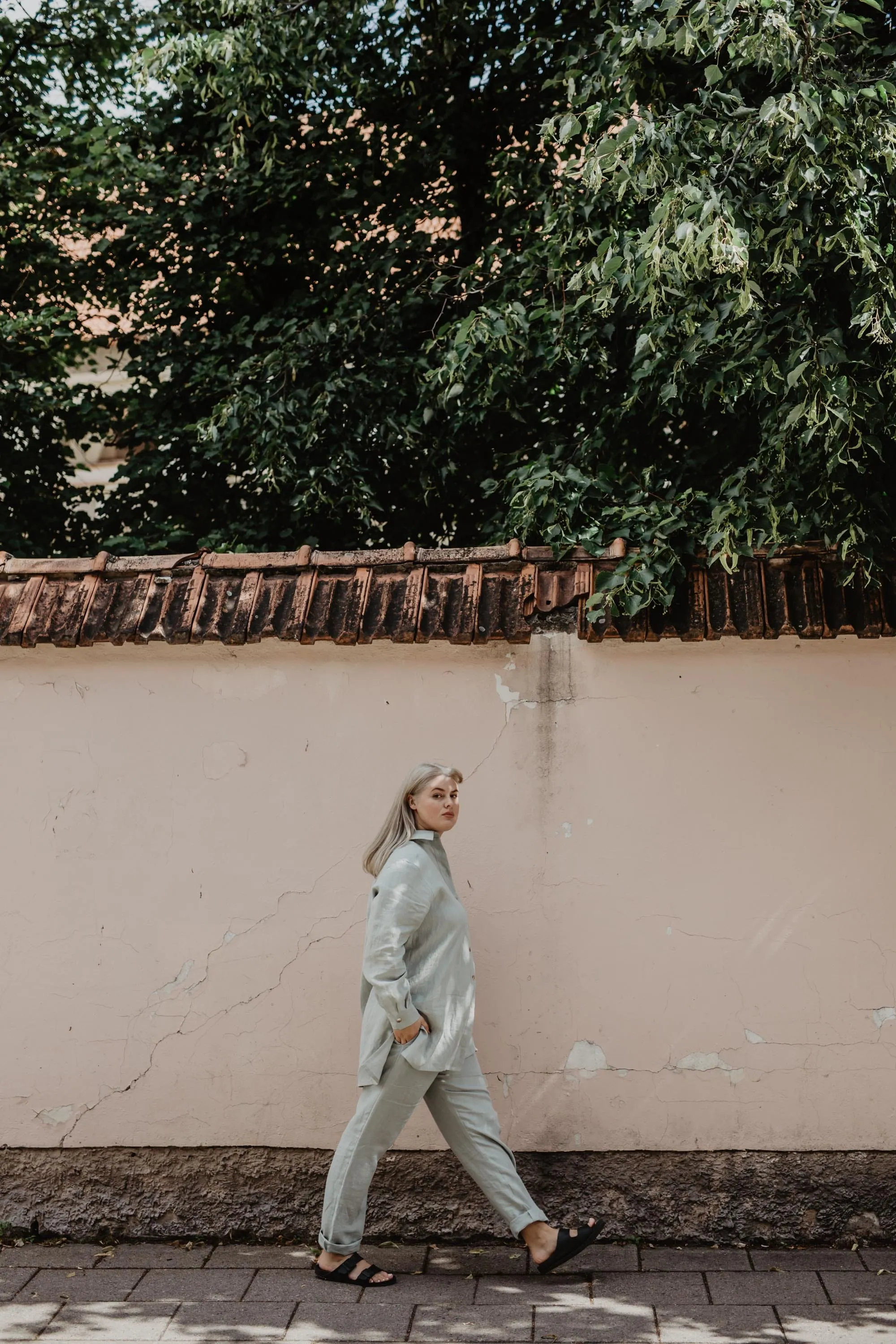 Sahara Linen Suit Set | Multiple Colours