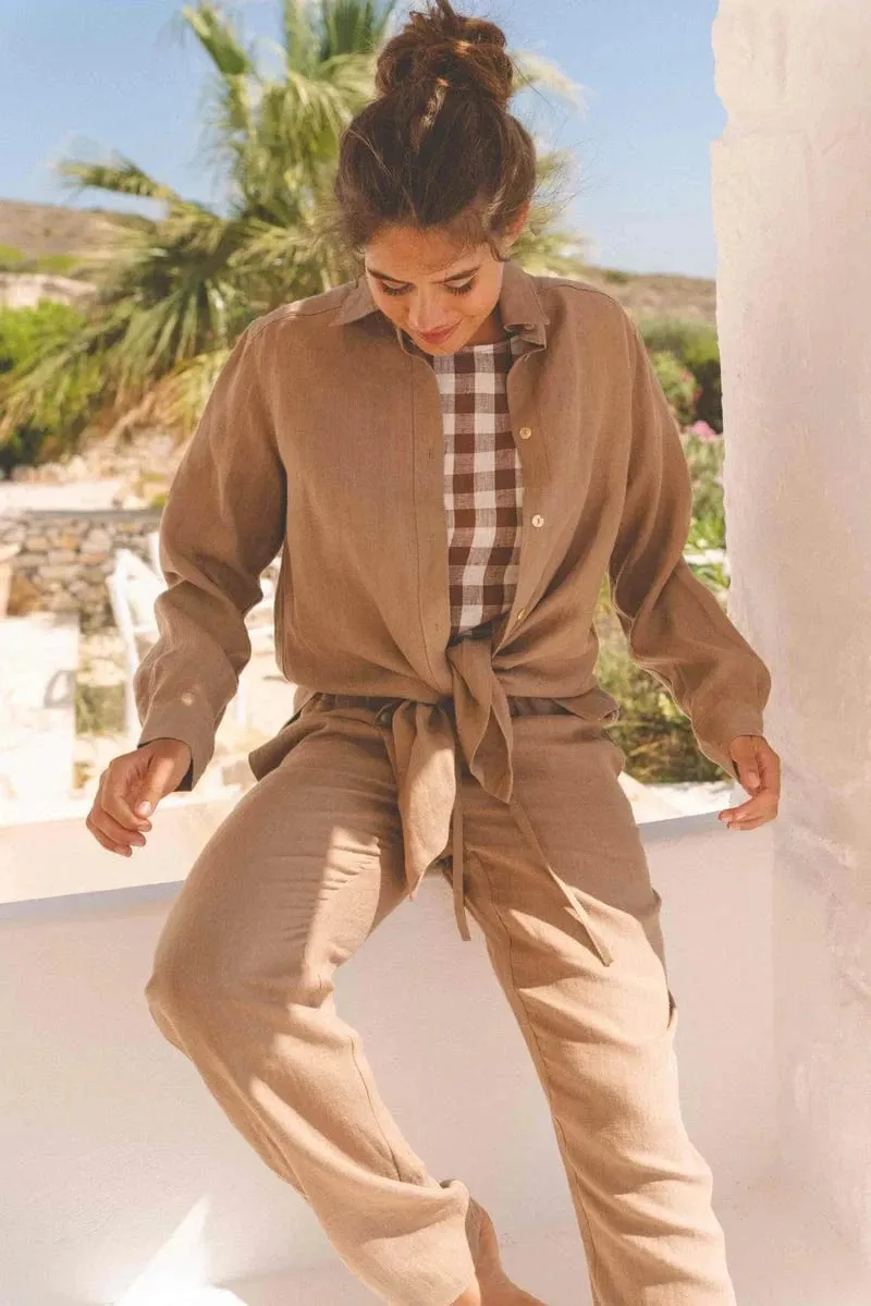 Sahara Linen Suit Set | Multiple Colours