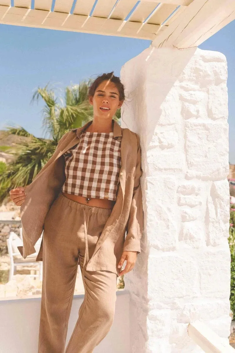 Sahara Linen Suit Set | Multiple Colours