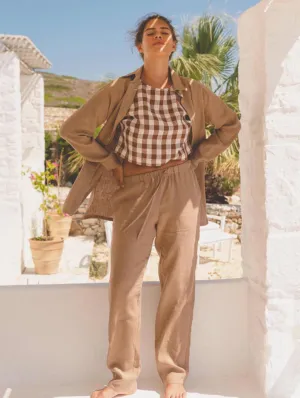 Sahara Linen Suit Set | Multiple Colours