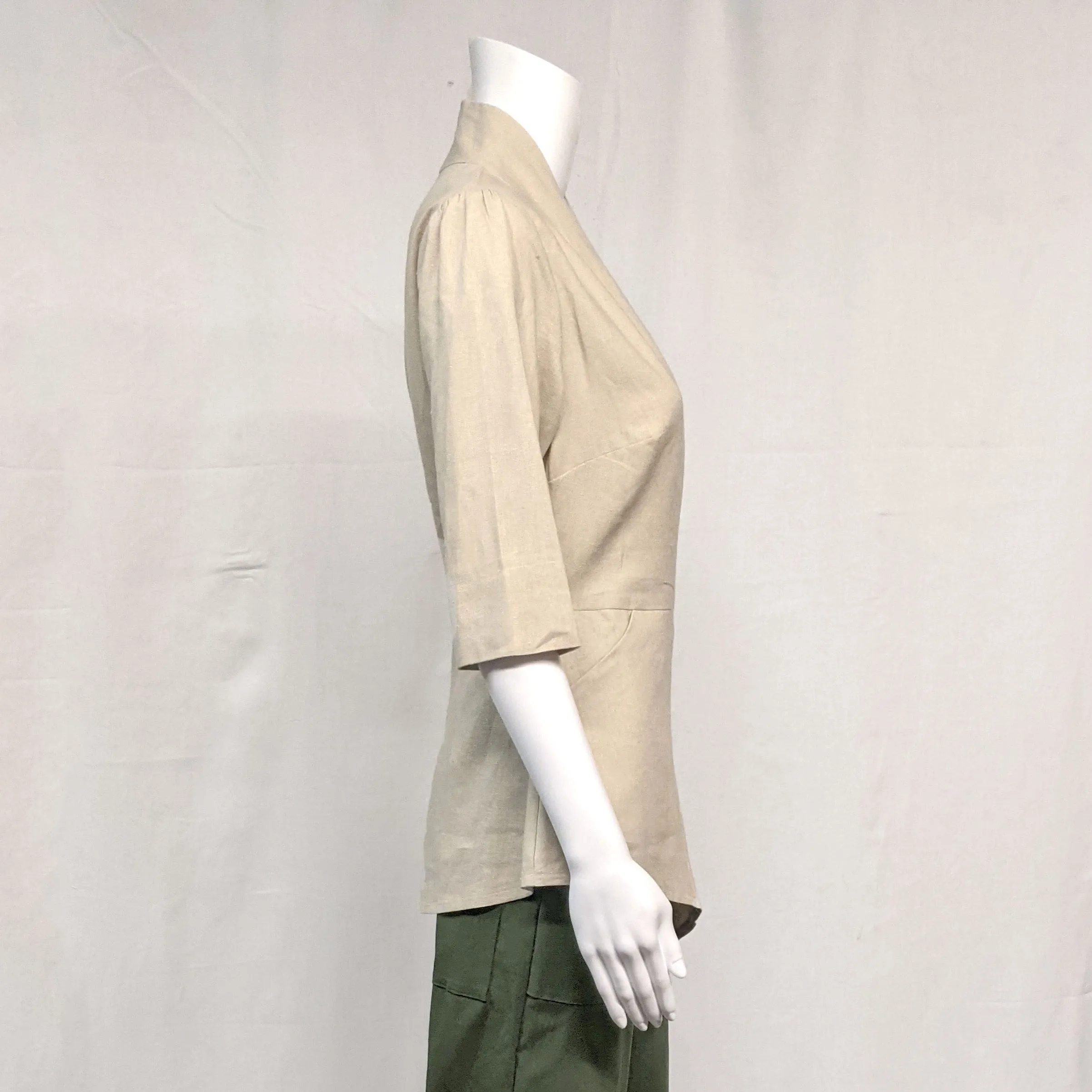 SALE! Elmira Cromwell Top in Natural by Kim Schalk