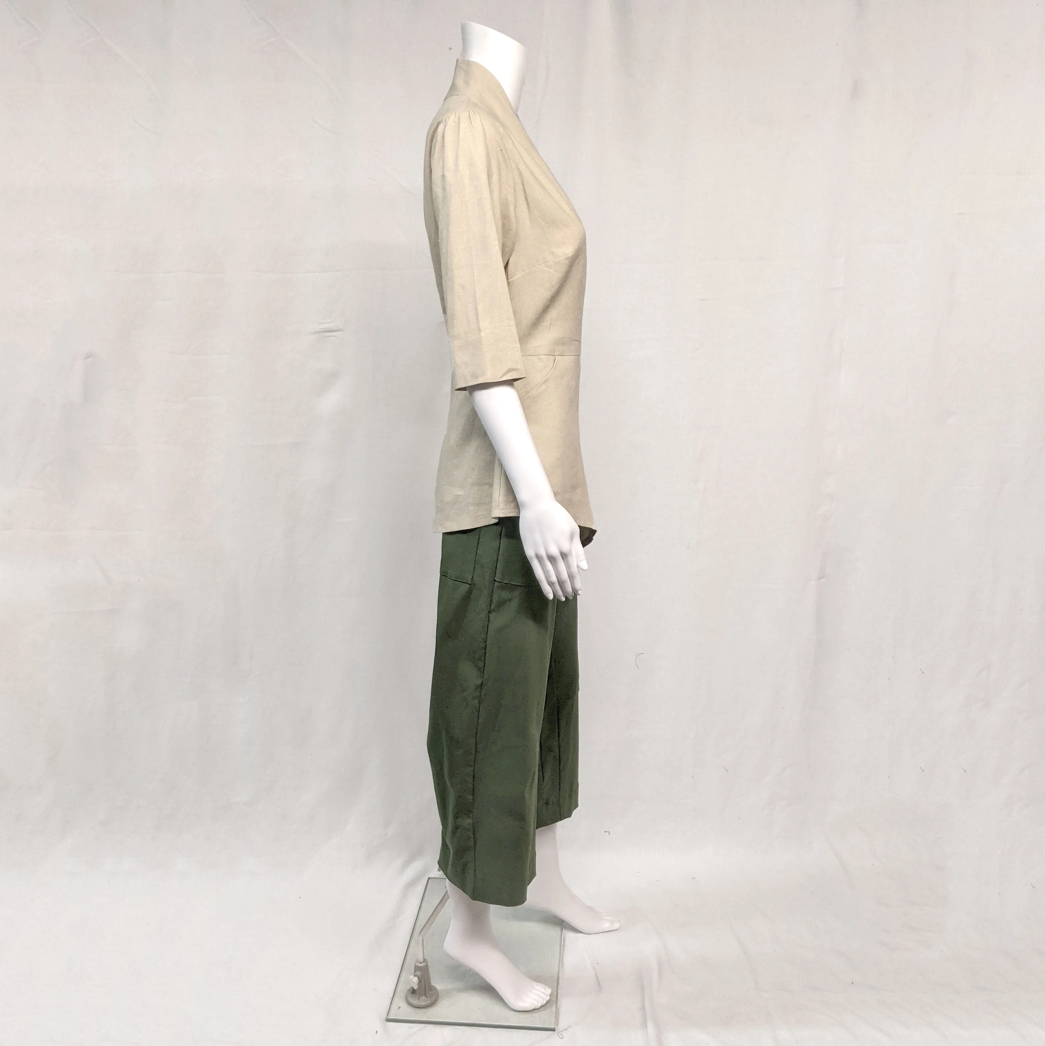 SALE! Elmira Cromwell Top in Natural by Kim Schalk