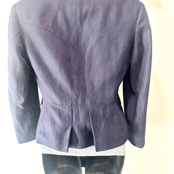 See By Chloe Navy Fitted Blazer